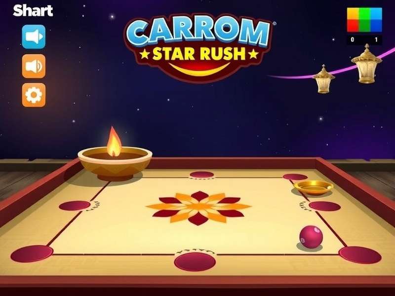 Carrom Star Rush Diwali Edition